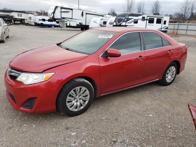 4T1BF1FK4CU532317 - 2012 TOYOTA CAMRY BASE RED photo 1