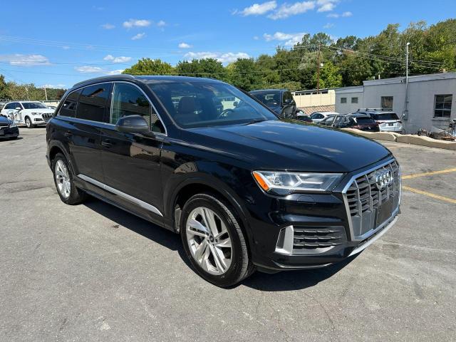 WA1AJAF76MD033797 - 2021 AUDI Q7 PREMIUM BLACK photo 4