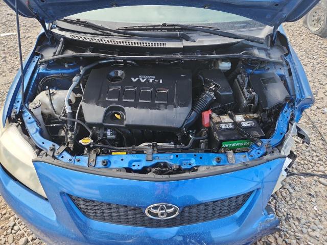 JTDBL40E69J016486 - 2009 TOYOTA COROLLA BASE BLUE photo 11