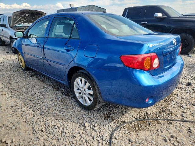 JTDBL40E69J016486 - 2009 TOYOTA COROLLA BASE BLUE photo 2