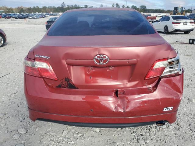 4T1BE46K67U028264 - 2007 TOYOTA CAMRY CE RED photo 6