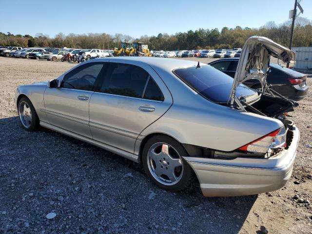 WDBNG70J72A239155 - 2002 MERCEDES-BENZ S 430 SILVER photo 2