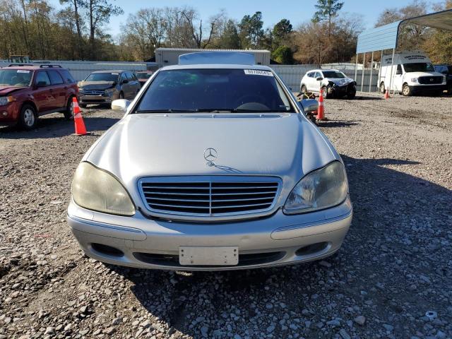 WDBNG70J72A239155 - 2002 MERCEDES-BENZ S 430 SILVER photo 5