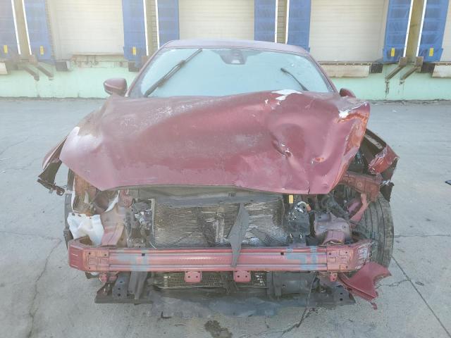 3FA6P0LU4KR205639 - 2019 FORD FUSION SE RED photo 5