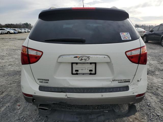 KM8NUDCC7BU155188 - 2011 HYUNDAI VERACRUZ GLS WHITE photo 6