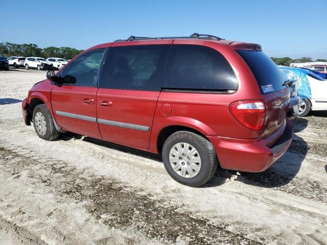 1C4GP45R95B440982 - 2005 CHRYSLER TOWN & COU წითელი ფოტო 2