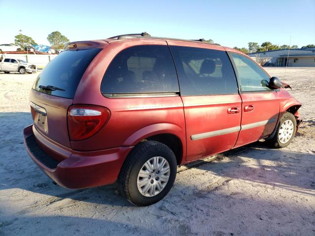 1C4GP45R95B440982 - 2005 CHRYSLER TOWN & COU წითელი ფოტო 3