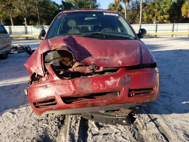 1C4GP45R95B440982 - 2005 CHRYSLER TOWN & COU წითელი ფოტო 5