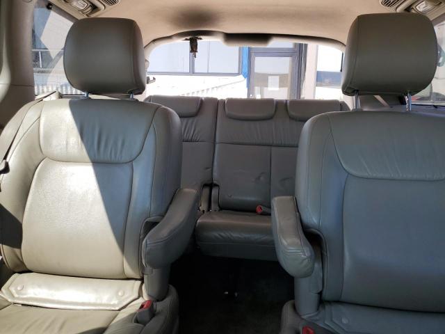 5TDZK22C59S230812 - 2009 TOYOTA SIENNA XLE WHITE photo 10
