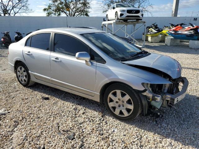 1HGFA16567L059919 - 2007 HONDA CIVIC LX SILVER photo 4