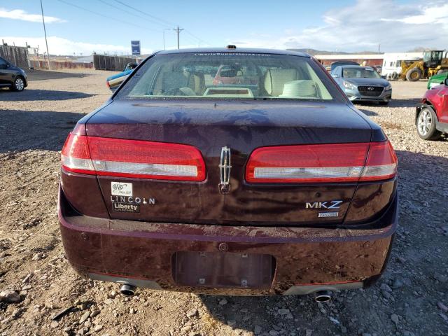 3LNHL2JC2BR763263 - 2011 LINCOLN MKZ BURGUNDY photo 6