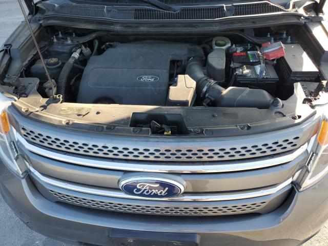 1FMHK8F88CGA89834 - 2012 FORD EXPLORER LIMITED Szary zdjęcie 12