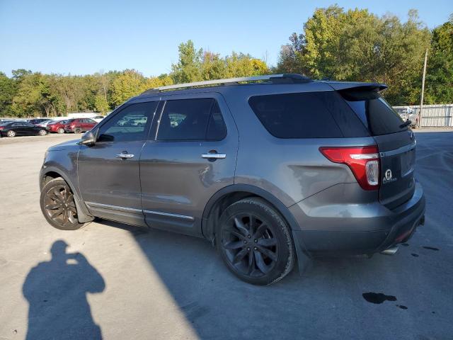 1FMHK8F88CGA89834 - 2012 FORD EXPLORER LIMITED Szary zdjęcie 2