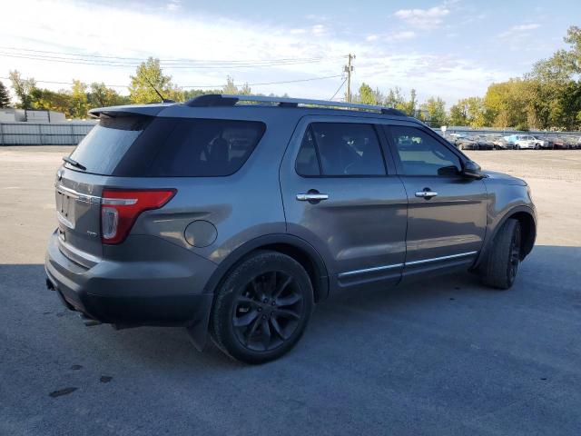 1FMHK8F88CGA89834 - 2012 FORD EXPLORER LIMITED Szary zdjęcie 3