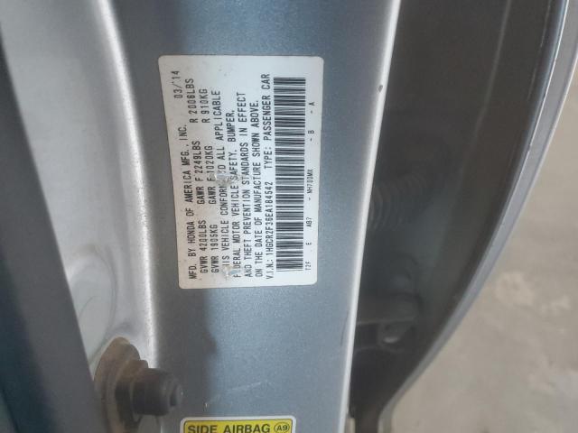 1HGCR2F36EA184542 - 2014 HONDA ACCORD LX SILVER photo 12