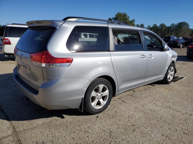 5TDKK3DC7ES459510 - 2014 TOYOTA SIENNA LE SILVER photo 3