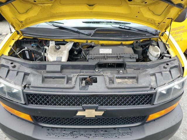 1GCWGAFP1K1335863 - 2019 CHEVROLET EXPRESS G2 Amarillo foto 12