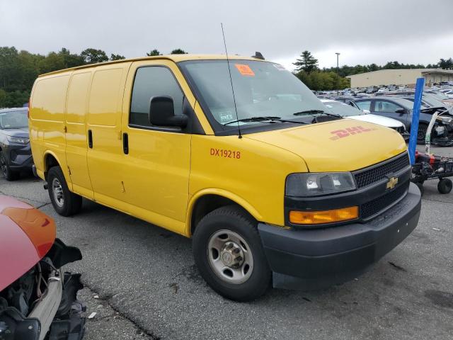 1GCWGAFP1K1335863 - 2019 CHEVROLET EXPRESS G2 Amarillo foto 4