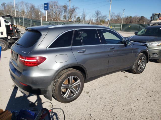 WDC0G4KB4HF213960 - 2017 MERCEDES-BENZ GLC 300 4MATIC GRAY photo 3