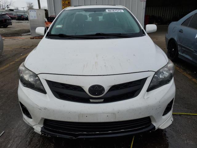 2T1BU4EE2BC738982 - 2011 TOYOTA COROLLA BASE WHITE photo 5