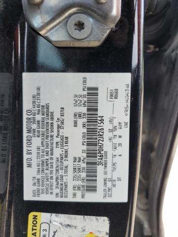 3FA6P0H72JR261564 - 2018 FORD FUSION SE Qara foto 12