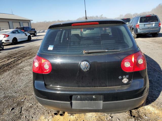 WVWDR71K07W170205 - 2007 VOLKSWAGEN RABBIT BLACK photo 6