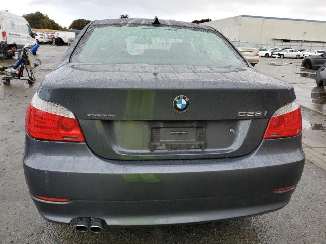 WBANU53598C113953 - 2008 BMW 528 I GRAY photo 6