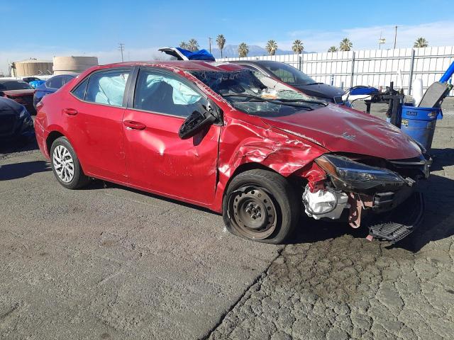 5YFBURHEXKP897760 - 2019 TOYOTA COROLLA L RED photo 4