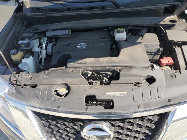 5N1AR2MN9FC625611 - 2015 NISSAN PATHFINDER S GRAY photo 11