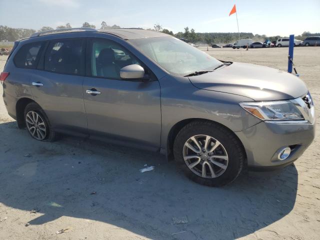 5N1AR2MN9FC625611 - 2015 NISSAN PATHFINDER S GRAY photo 4
