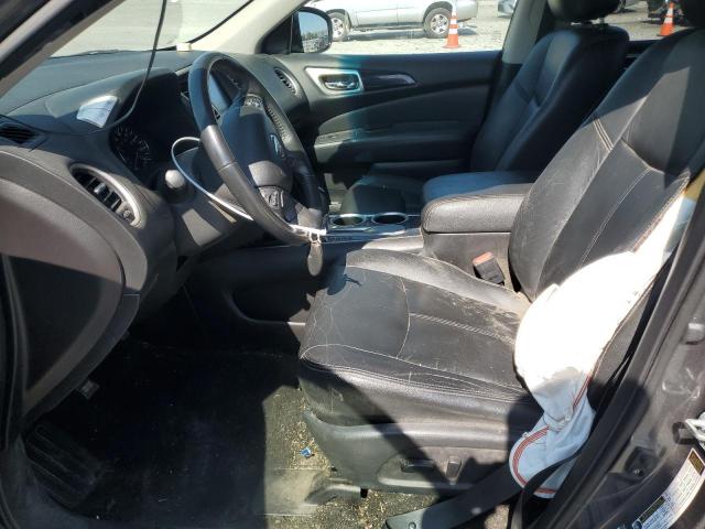 5N1AR2MN9FC625611 - 2015 NISSAN PATHFINDER S GRAY photo 7