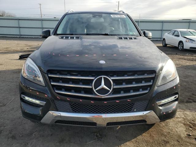 4JGDA5HB3EA355680 - 2014 MERCEDES-BENZ ML 350 4MATIC BLACK photo 5