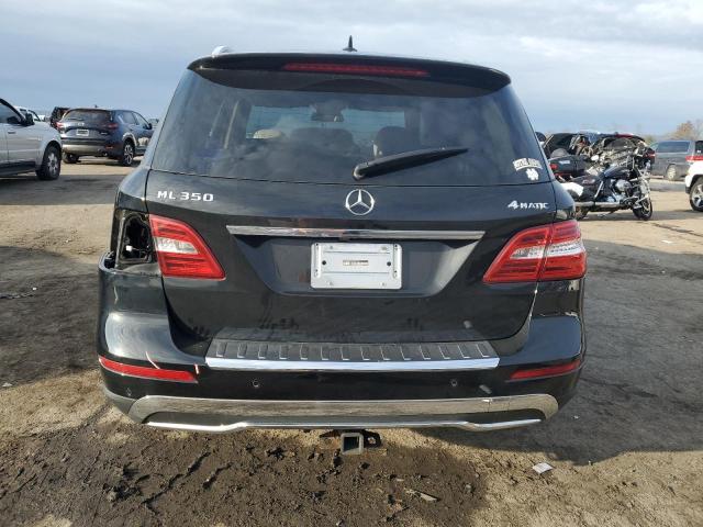4JGDA5HB3EA355680 - 2014 MERCEDES-BENZ ML 350 4MATIC BLACK photo 6