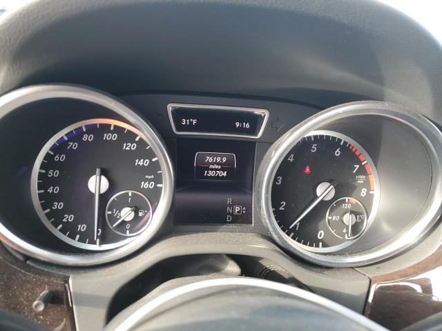 4JGDA5HB3EA355680 - 2014 MERCEDES-BENZ ML 350 4MATIC BLACK photo 9