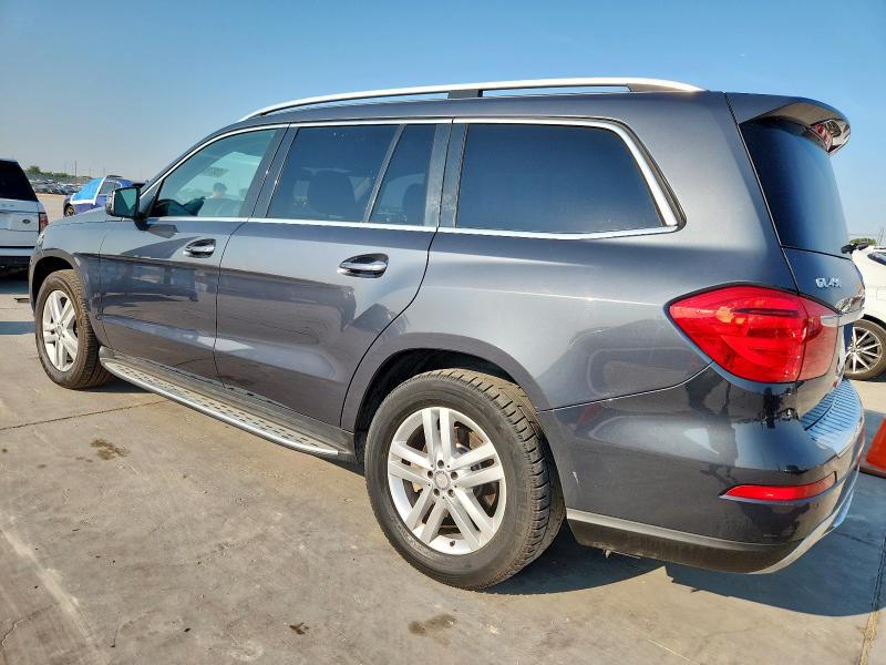 4JGDF6EE4FA524094 - 2015 MERCEDES-BENZ GL 450 4MATIC BLUE photo 2