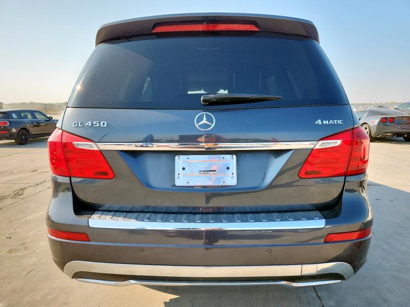 4JGDF6EE4FA524094 - 2015 MERCEDES-BENZ GL 450 4MATIC BLUE photo 6