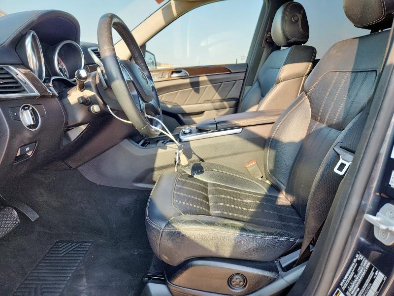 4JGDF6EE4FA524094 - 2015 MERCEDES-BENZ GL 450 4MATIC BLUE photo 7