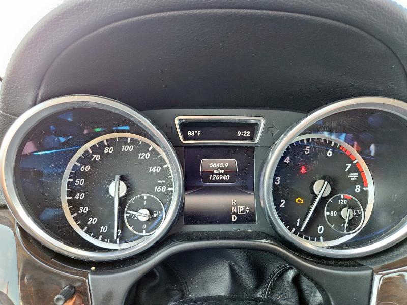 4JGDF6EE4FA524094 - 2015 MERCEDES-BENZ GL 450 4MATIC BLUE photo 9