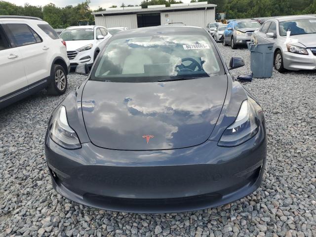 5YJ3E1EC1NF126478 - 2022 TESLA MODEL 3 GRAY photo 5