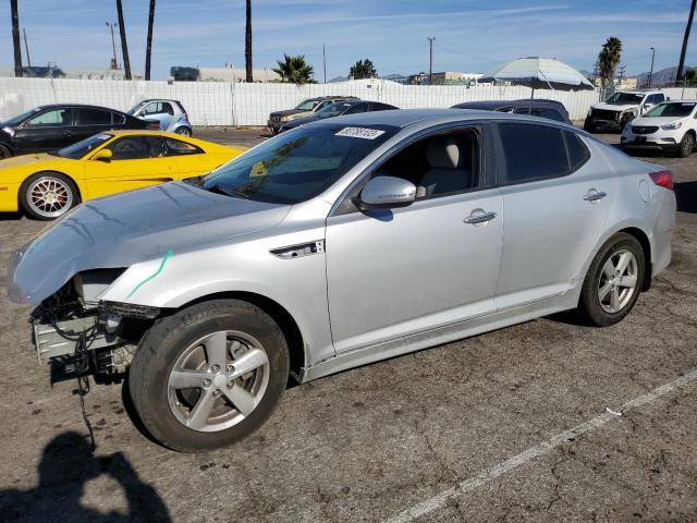 5XXGM4A77FG371511 - 2015 KIA OPTIMA LX SILVER photo 1