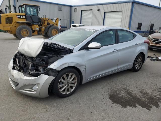 KMHDH4AE4FU264198 - 2015 HYUNDAI ELANTRA SE SILVER photo 1