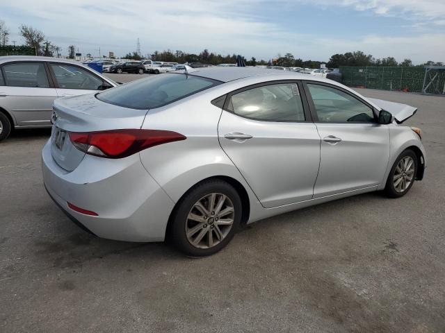 KMHDH4AE4FU264198 - 2015 HYUNDAI ELANTRA SE SILVER photo 3