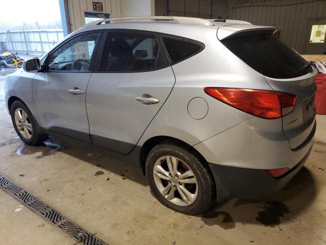 KM8JUCAC1BU185654 - 2011 HYUNDAI TUCSON GLS SILVER photo 2