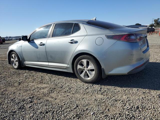 KNAGM4AD5G5096925 - 2016 KIA OPTIMA HYBRID SILVER photo 2