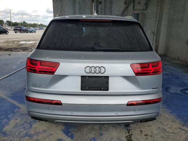 WA1LHAF72KD031868 - 2019 AUDI Q7 PREMIUM PLUS SILVER photo 6