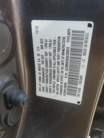 3CZRM3H55DG703912 - 2013 HONDA CR-V EX CHARCOAL photo 13