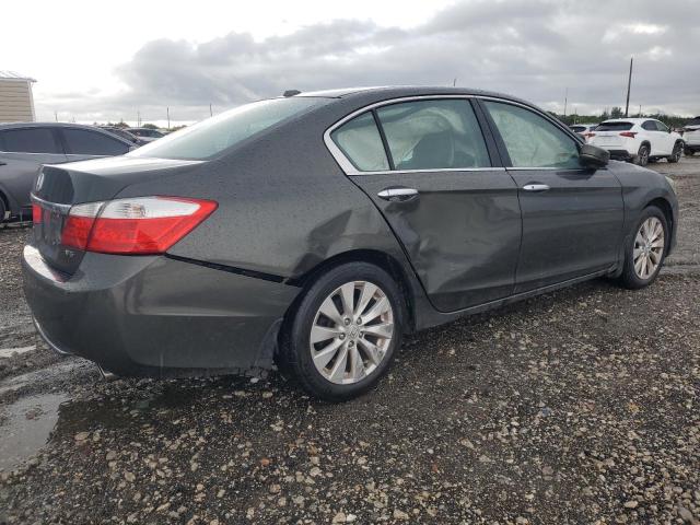 1HGCR3F80DA040582 - 2013 HONDA ACCORD EXL GRAY photo 3