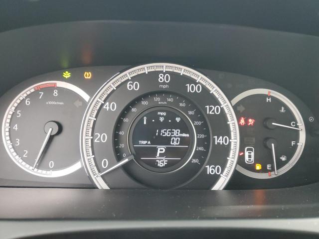 1HGCR3F80DA040582 - 2013 HONDA ACCORD EXL GRAY photo 9