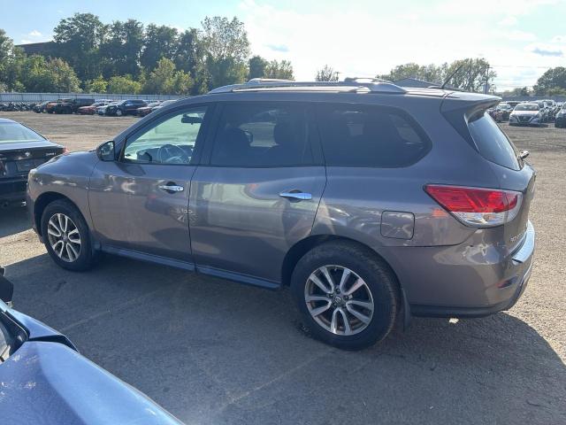 5N1AR2MM7EC708220 - 2014 NISSAN PATHFINDER S BROWN photo 2