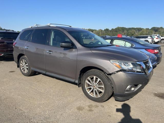 5N1AR2MM7EC708220 - 2014 NISSAN PATHFINDER S BROWN photo 4